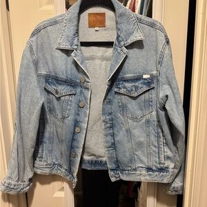 AG Hunter Denim Trucker Jacket Sz M